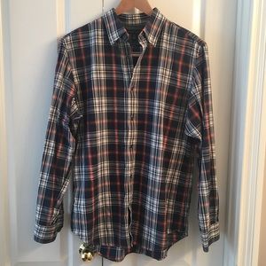 Banana Republic Plaid Button Down Men’s Shirt